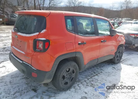 2015 Jeep Renegade Sport z USA, uszkodzony, nr VIN ZACCJBAH9FPC01876